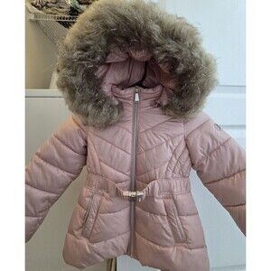 Michael Kors girls puffer jacket Size 4T.